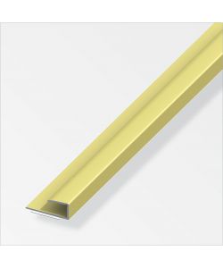 Profilo Bordo 15X9 Alluminio Ottone 1 Metro