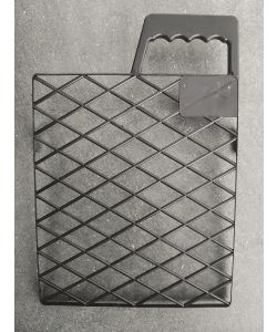 Nespoli Rete Plastica Nera Small 17x21 cm - Retina per Rullo Pittura
