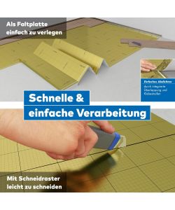 Selitflex Sottopavimento AquaStop color Oro 1,2x15m 1,6 mm 18 mq