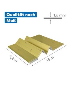 Selitflex Sottopavimento AquaStop color Oro 1,2x15m 1,6 mm 18 mq