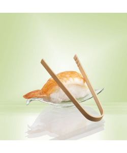 Pinzetta in bamb� 10 cm 10 pezzi