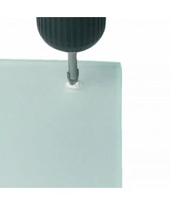 Brder Mannesmann Set Punte da Vetro per Trapano 6 pz Acciaio 54806