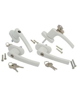 Brder Mannesmann Maniglie di Sicurezza per Finestre 4 pz