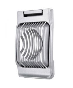 Westmark Affetta Uovo Duplex Grigio 13,5x8 cm in Alluminio e Acciaio inox