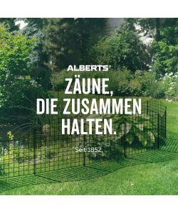 GAH-Alberts Staffa per Recinzione Zincata a Caldo 40x320 mm Set 3Pz