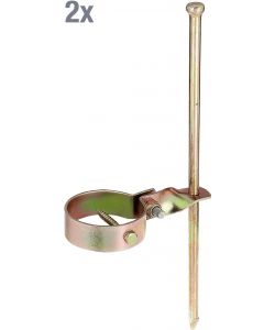 Alberts Ancoraggio Altalena Fissaggio Terra Giallo Zincato 390mm 2Pz