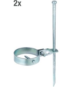GAH-Alberts Ancoraggio per Altalena 390mm Zincato Giallo - Set 2pz