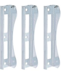 GAH-Alberts Battuta Cancello Zincato Galvanico 3Pz 37x181 mm
