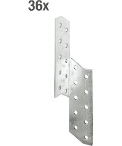GAH-Alberts Tassello Ancoraggio Zincato 32x32x170 mm Set 12 Pezzi