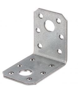 Piastra angolare giunzione 50x50x35x2,5 mm zincata