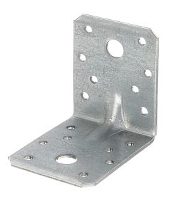 Piastra angolare giunzione 70x70x55x2,5 mm ZINC