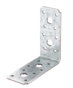 Piastra angolare giunzione 90X90X40X3,0 MM  zincata