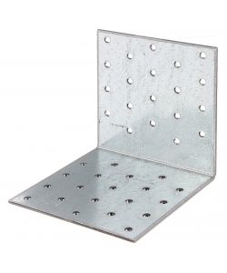 Squadretta giunzione angolare multiforo 100x100x100x2,5