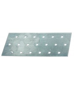 Piastra giunzione multiforo 140x60x 2,0 mm zincata