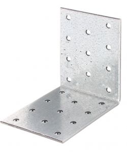 Squadretta Giunzione Angolare Multiforo 80x80x60x2,5MM
