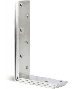 GAH-Alberts Angolare per Arcarecci 160x240x50 mm Acciaio Zincato Giallo 3 Pz