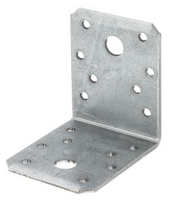 Piastra angolare giunzione 70X70X55X2,5 mm zincata