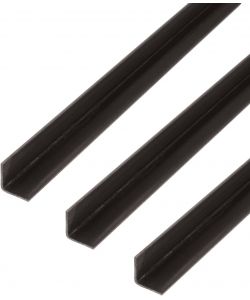 Alberts Profilo angolare acciaio laminato 1000x20x20mm set 3 pezzi
