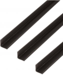 GAH-Alberts Profilo angolare acciaio 1000x25x25mm set 3 pezzi