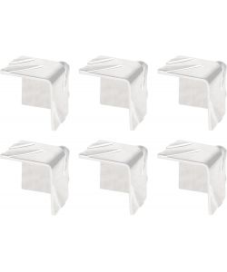 Alberts Protezione Angolare Alluminio 23,5x23,5 mm Set 6 Pezzi