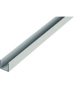 Alberts Profilo a U alluminio naturale 1000x10x10 mm set 9 pezzi