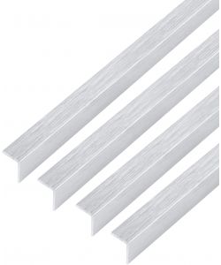 Alberts Profilo angolare autoadesivo alluminio 1000x10x10 mm set 4 pz