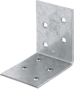 Alberts Connettore Angolare Argento 50x50x40mm 2mm Spessore 50pz