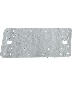 GAH-Alberts Connettore Piatto Argento 190x90x3mm 20Pz Acciaio Zincato