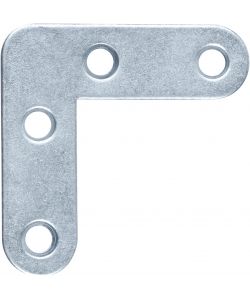 GAH-Alberts Squadretta per Mobili Acciaio Galvanizzato Blu 40x12mm 100pz