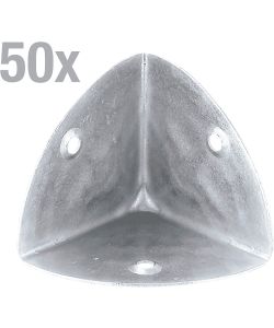 GAH-Alberts Angolare per casse Acciaio Galvanizzato 30 mm 50 Pz