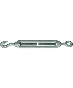 Alberts Dispositivo tenditore Acciaio M8 165 mm Montaggio a parete 10Pz