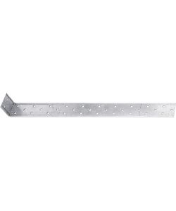 Ancoraggio calcestruzzo acciaio piatto 400x40 mm argento 10 pz