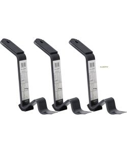 GAH-Alberts Set alza-porte 3 pezzi antracite per porte interne