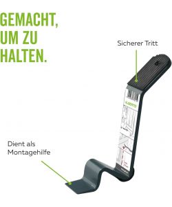 GAH-Alberts Set alza-porte 3 pezzi antracite per porte interne