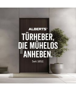 GAH-Alberts Set alza-porte 3 pezzi antracite per porte interne