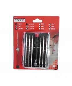 Set giraviti di precisione 6 pz