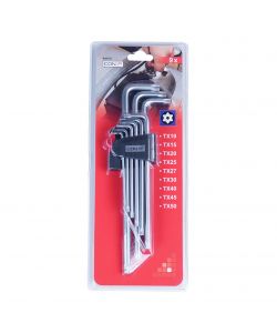 Set 9 chiavi Resistorx lunghe