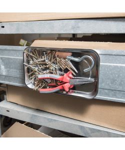 Masidef Vaschetta Magnetica Porta Minuteria - Metallo - 14x24 cm