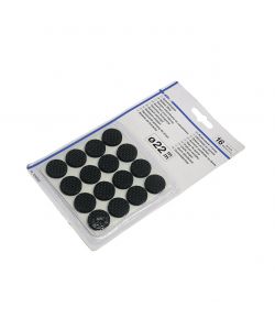 Masidef Paracolpi adesivi gomma nero d. 22 mm confezione 16 pezzi