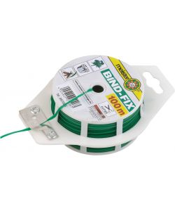 Filo per giardinaggio ferro plastific. verd 100mt