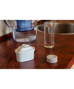 Brita Caraffa Filtrante Aluna 2,4L Bianco - Acqua Pura e Fresca