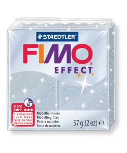 Pasta fimo soft effect 56 g argento metallico