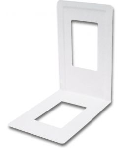 Element System Fermalibri in Metallo 120x130 mm Bianchi Set di 4