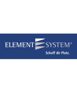 Element System Fermalibri in Metallo 120x130 mm Bianchi Set di 4
