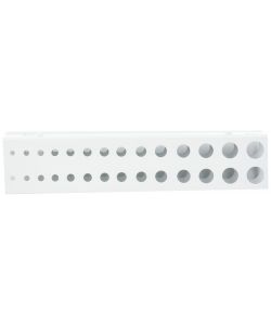Element System Portapunte per Garage - Bianco - 188 x 40 mm