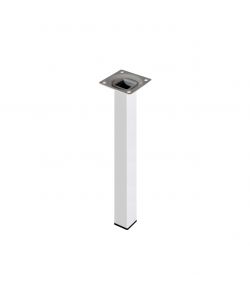 Piede quadro Element System - 25x25 - H.300 mm - bianco