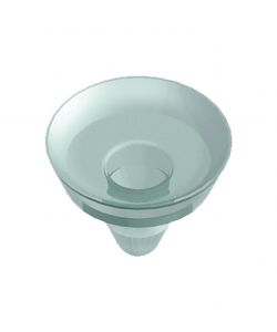 Ventose trasparenti per reggimensole con clip 20pz