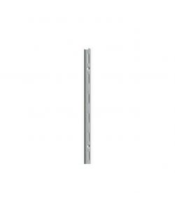 Cremagliera binario singolo - 50 cm. - grigio alluminio