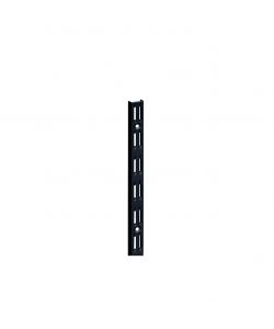 Cremagliera binario doppio - 150 cm. - nero