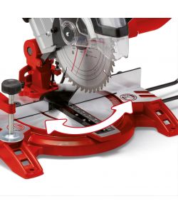 Einhell Troncatrice per Legno - Lama TCT  210 mm, 1600 W, Taglio Preciso